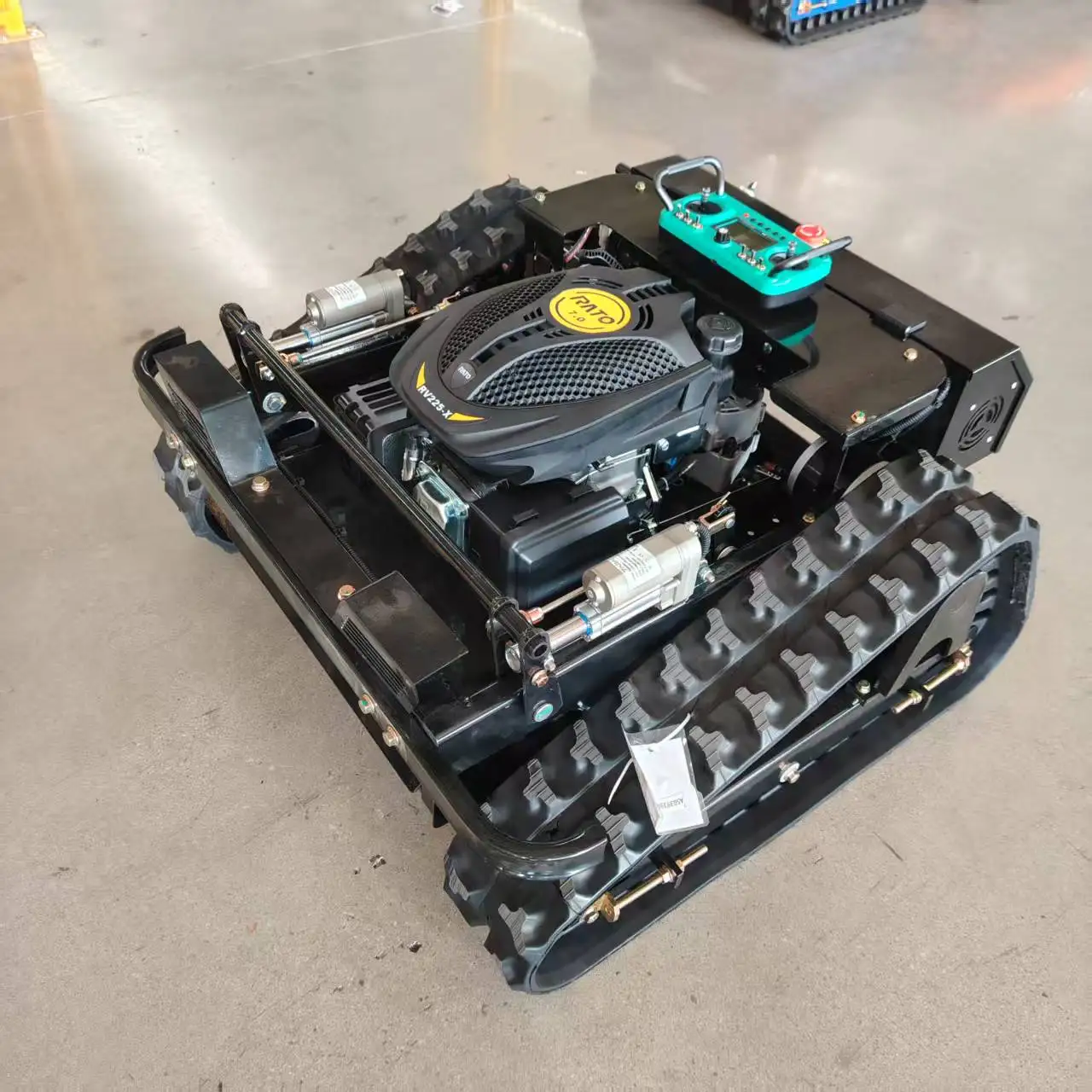 R55 Lawn Mower Power Self-Propelled Lawn Handler Portable Robot Garden Lawn Handler with Accessories