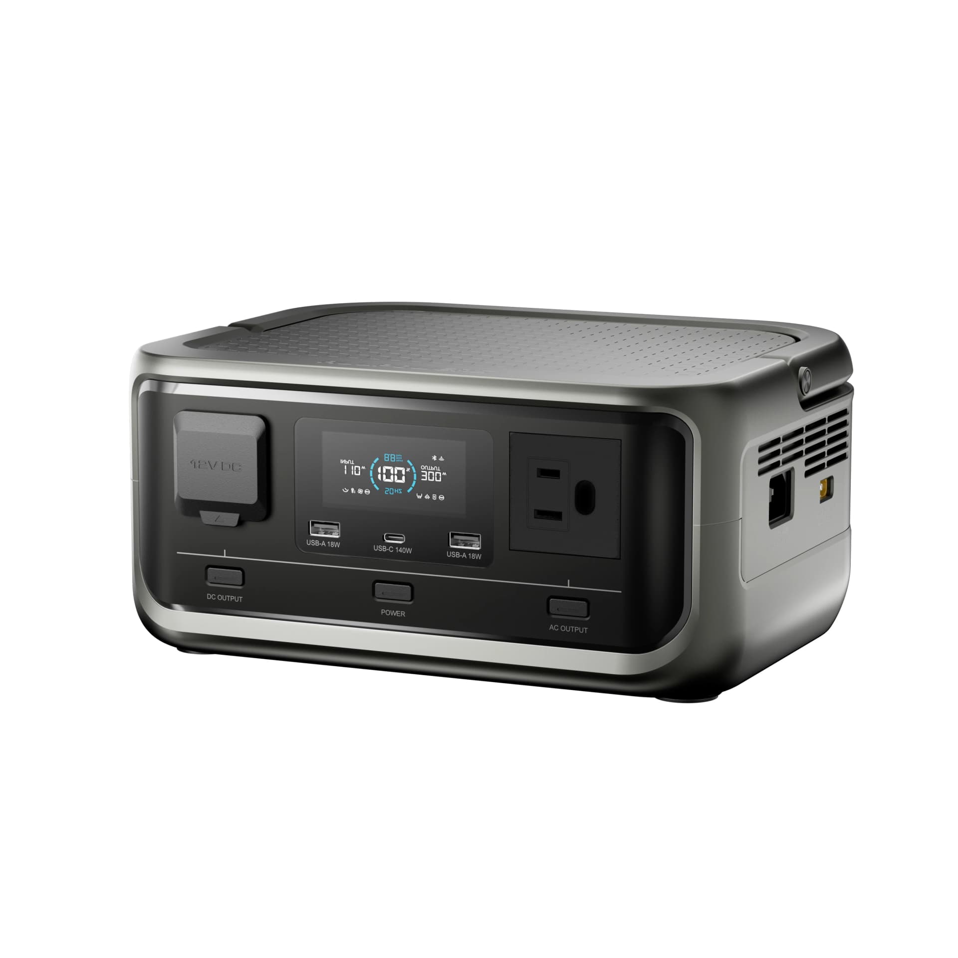 ALLPOWERS VOLIX P300 Portable Power Station 256Wh LiFePO4 Battery 300W (Peak 600W) AC Output for Outdoor Camping Travel Home Use