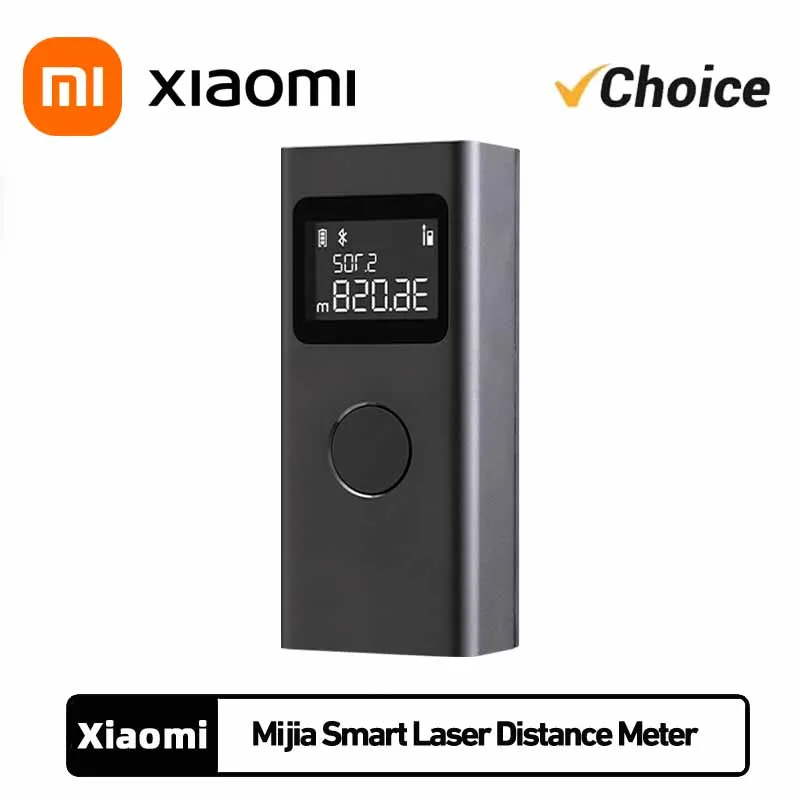 Xiaomi Mi Smart Laser Rangefinder Real Time Distance Meter LCD Display Laser Range Finder Tape Measure Work with Mijia APP