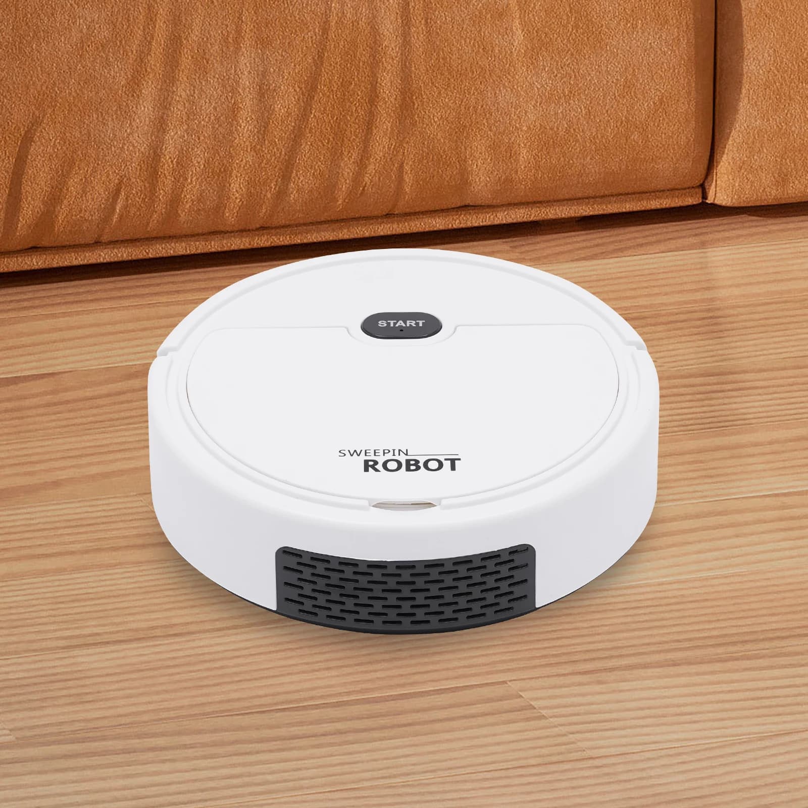 Intelligent Sweeping Robot Vacuum Cleaner, Three In One Vacuum Cleaner, Hard Floor, Carpet, Animal Hair Run For 30 Minutes