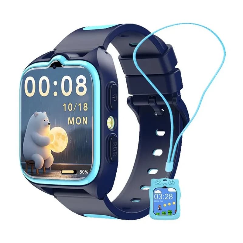 Blackview Z30 Kids Smart Watch Children Phone Watch, LBS+WiFi+GPS Triple AI Positioning, 4G Video Call, Phone Watch Smartwatch