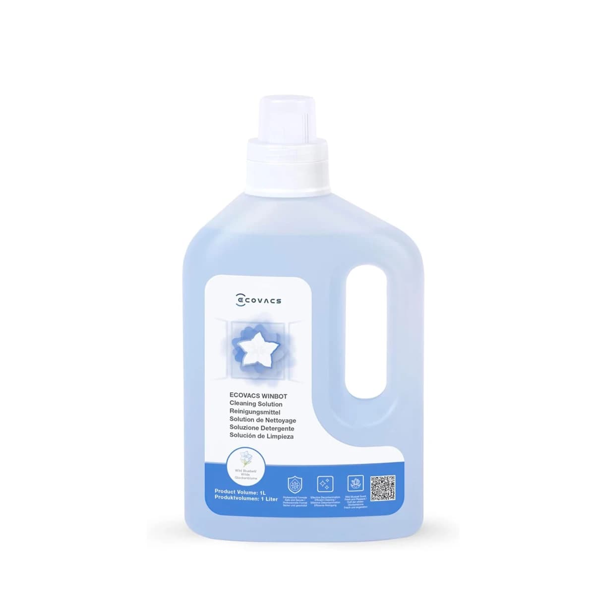 ECOVACS Winbot Cleaning Solution 1L Original Accessories Window Cleaning Robot Liquid Compatible with All WINBOT