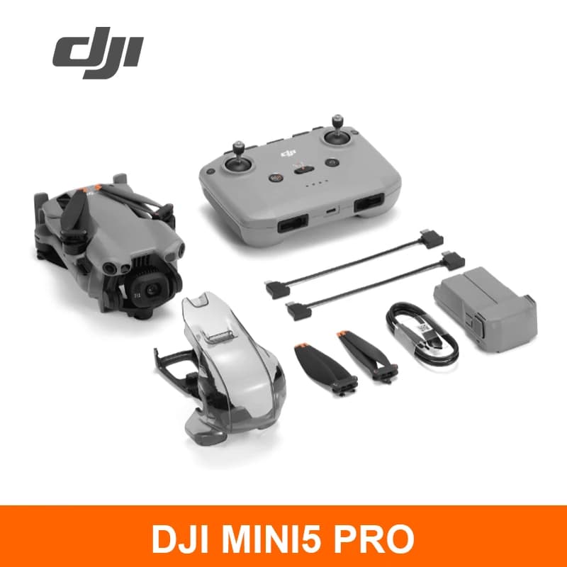 DJI Mini 5 Pro Ultra-Light & Foldable Drone with Camera 1-Inch CMOS Omnidirectional Obstacle Sensing Active Mini 5 Pro