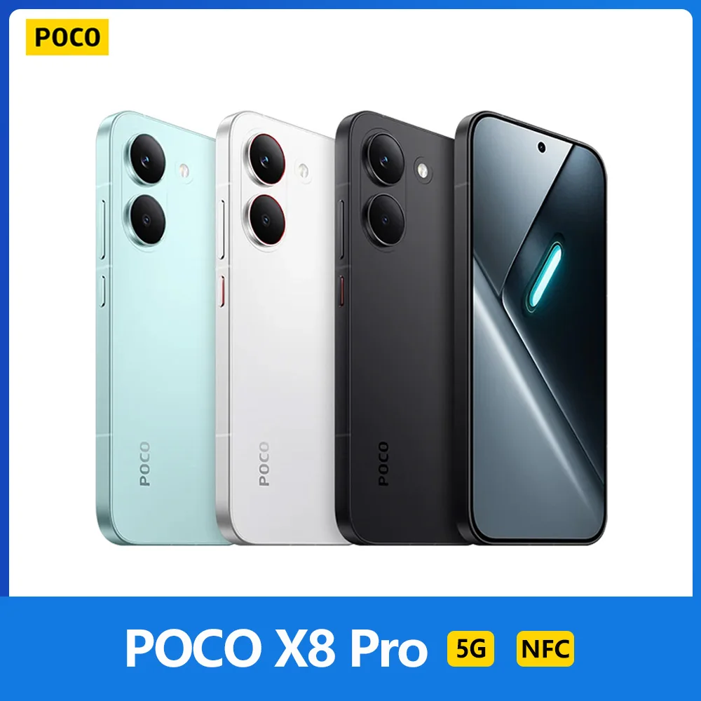 POCO X8 Pro - Smartphone 6.59 "Dimensity 8500-Ultra, 6500 mAh battery, 50MP Sony IMX882 Sensor with OIS
