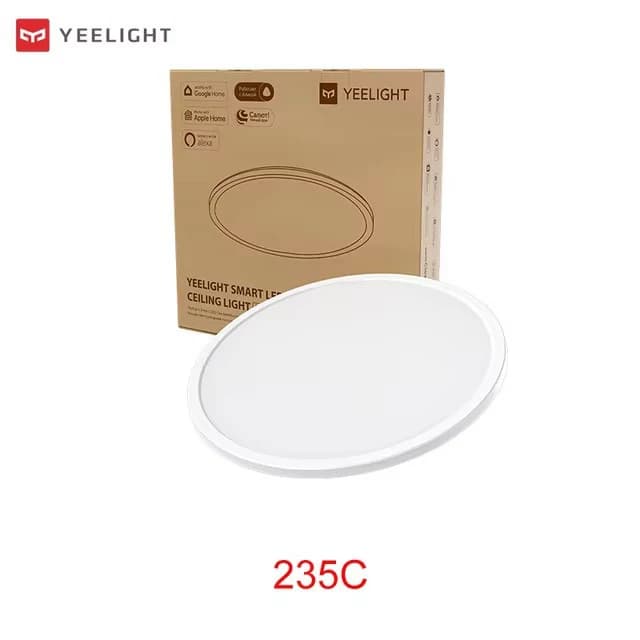 Yeelight Smart Led RGB Ceiling Light Wifi 24W Dimmable 2700K-6500K Ultra Thin Smart Voice Control Work with APP HomeKit Mi Home