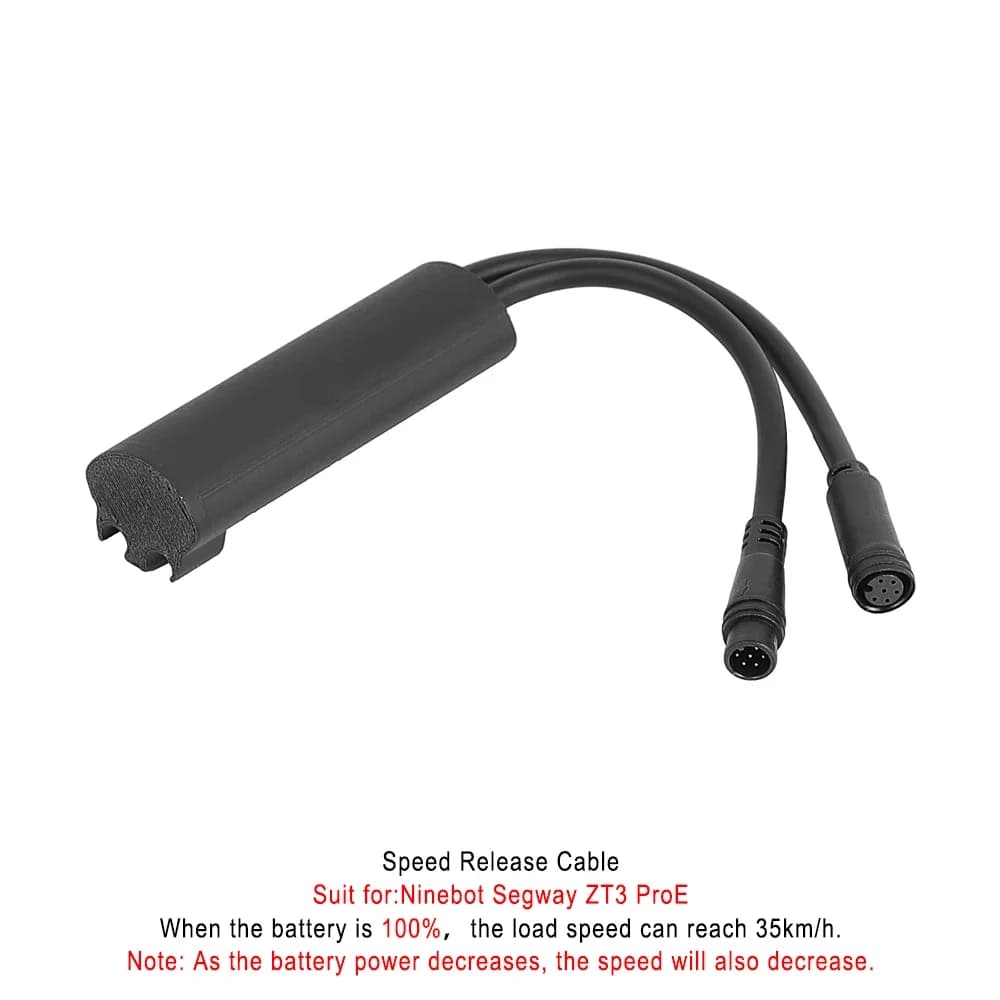 Customized Speed Limit Unlock Release Cable Max Speed Up To 35km/h Tuning Wire for Ninebot ZT3 PRO E ZT3 PRO D Electric Scooter