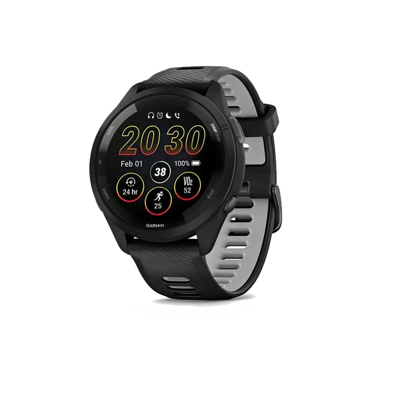Garmin Forerunner 265 Basic Style Smart Sports Watch, 1.3 Inch Amoled Screen, Activity Monitor