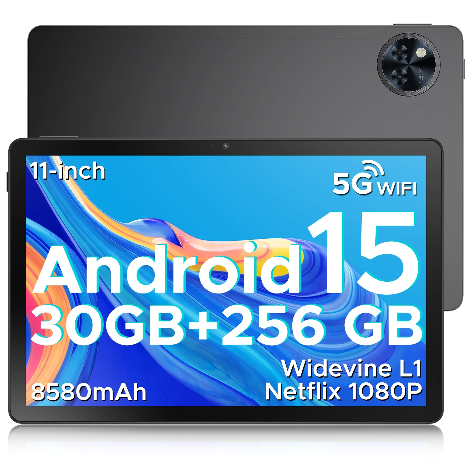 Global Version DOOGEE U11 Pro Android 16 Tablet PC 11 inch Ultra-clear 90Hz Display 30GB(6+24) 256GB 8580mAh Battery Tablet