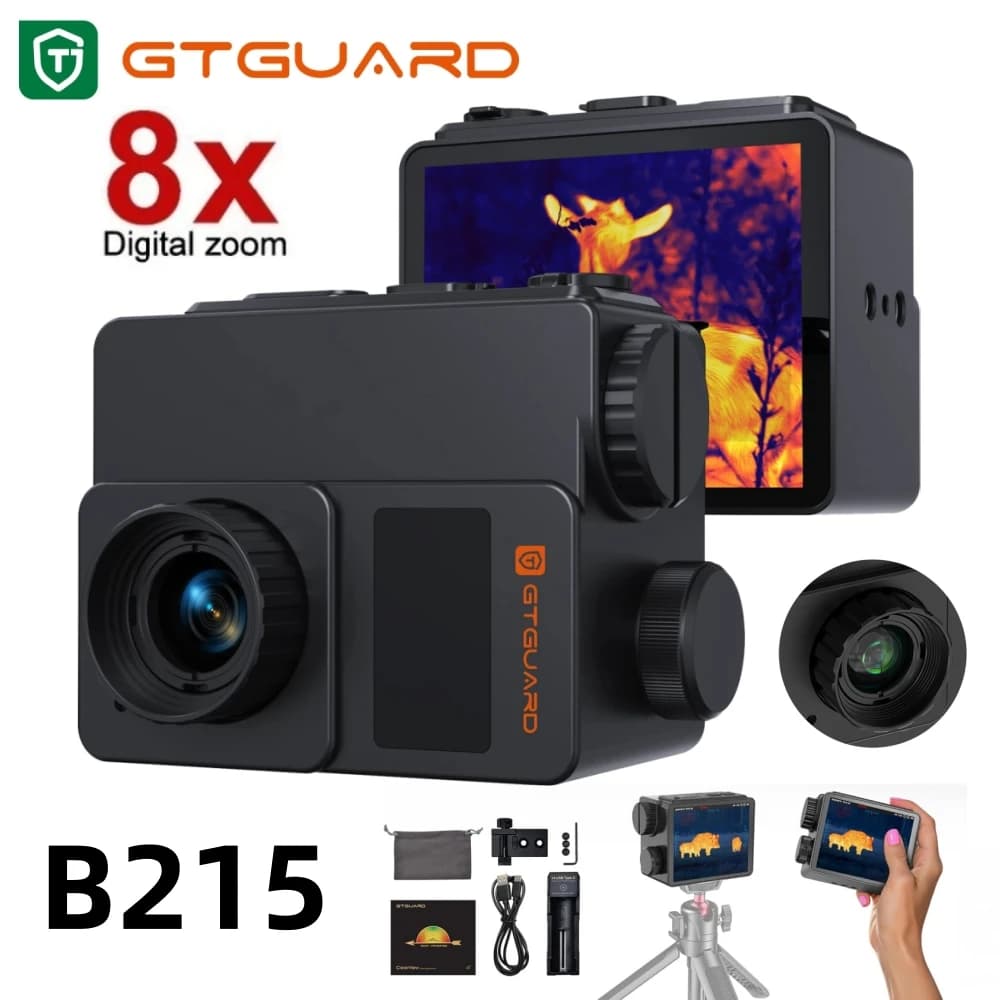 Official Genuine GTGUARD ClearView B215AL Thermal Imaging Scope 256*192Resolution Telescope 8X Digital Zoom Night Vision Goggles