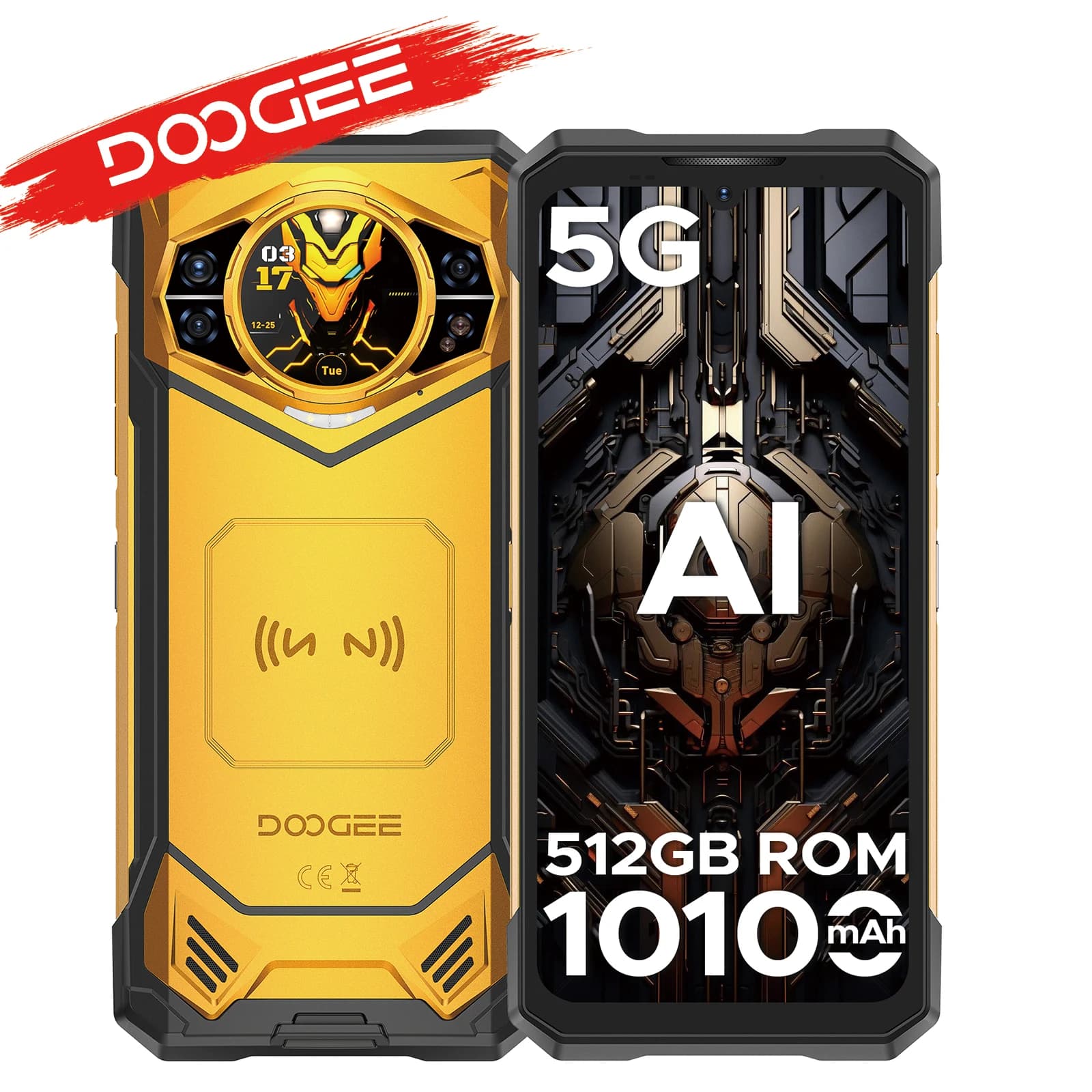 Phone robust DOOGEE S200 X 5G 32Go 512go Smartphone screen IPS ”FHD 120Hz battery mAh dimension phones