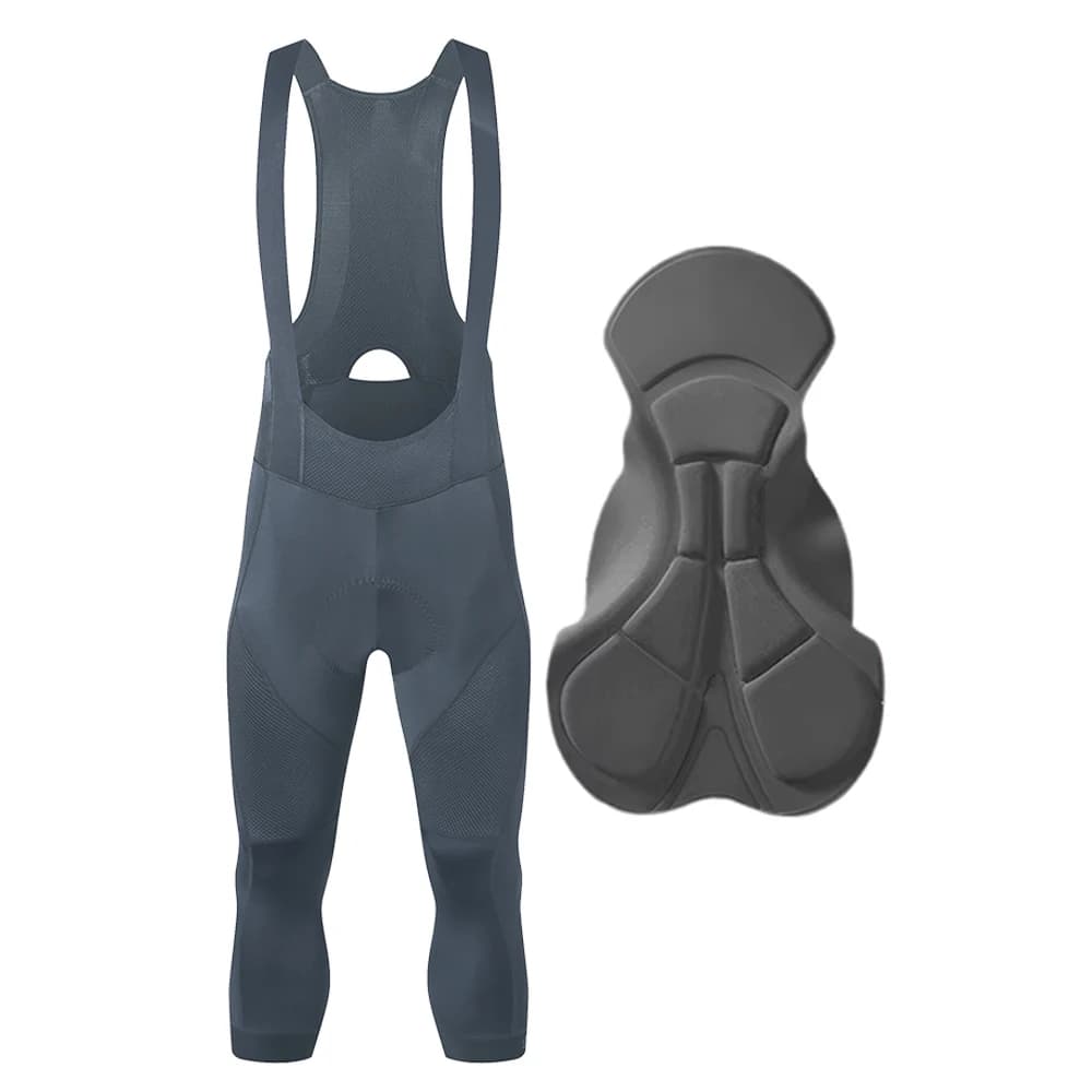 Ykywbike 3/4 Cycling Bib Shorts Men 6 Hours Ride Padded Shorts Pro Road Bicycle Tights Pants Mtb Bib Bike Short