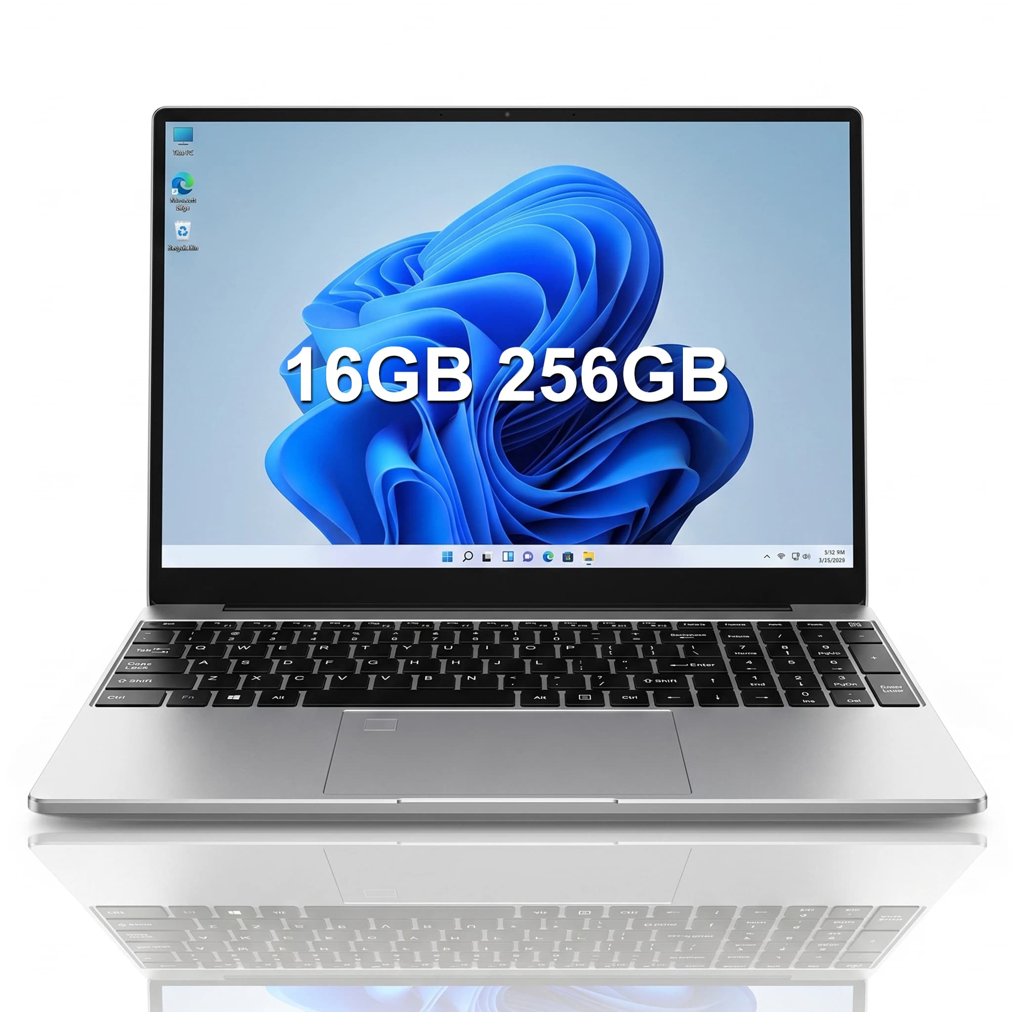 LENO 15.6' Laptop Windows 11 32GB 2TB Intel Core I9 9900 1920*1080 HD Gaming Computer PC Gamer Office Ultra Slim Notebook