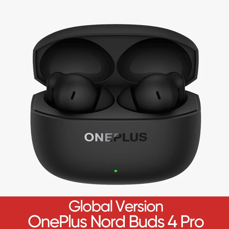 OnePlus Nord Buds 4 Pro Global Version TWS Wireless Earphone Hi-Res Audio 55dB Active Noise Cancellig Bluetooth 6.0