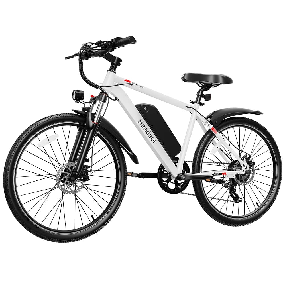 Header Bk1350 Electric Bicycle 250W Motor 48V 15.6Ah Lithium Battery 80Km Range 26 Inch Disc Brake City Bike