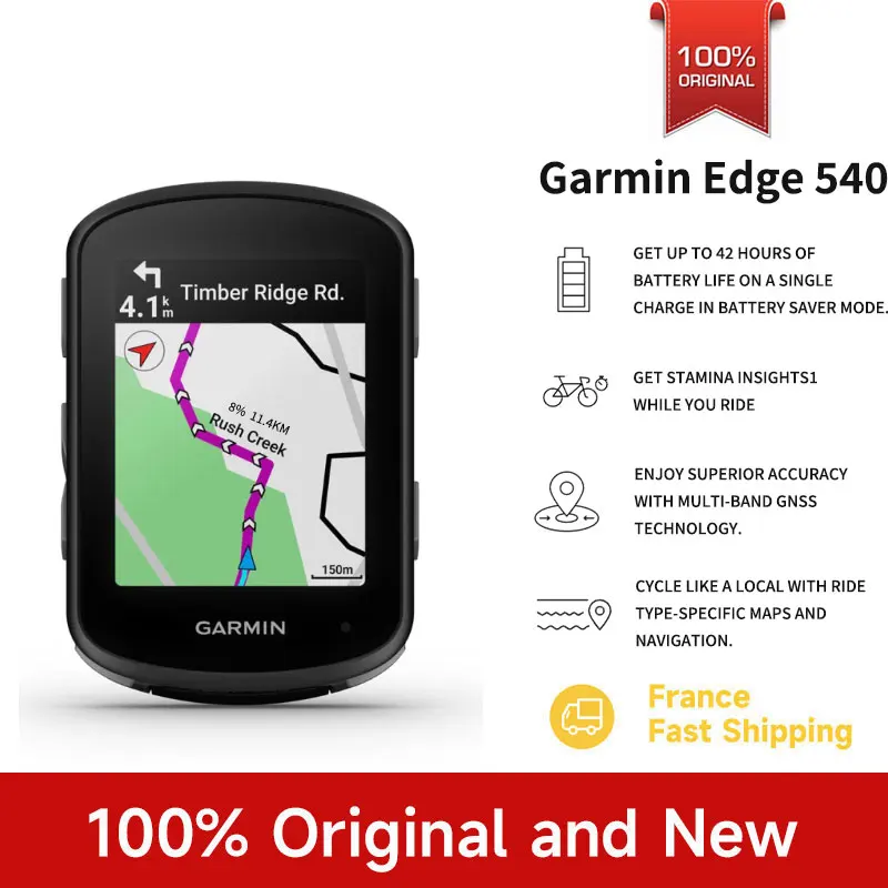Garmin edge 540 Cycling Computer Outdoor Map Navigation Mountain Road Bike Odometer Waterproof Cycling Holiday Gift