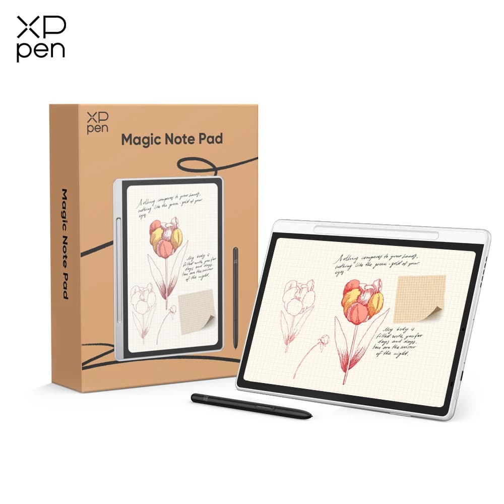 XPPen E-book Reader Android 14 Magic Note Pad 3-in-1 Color Note Ink Paper Light Color and Nature Color 90HZ Refresh Rate