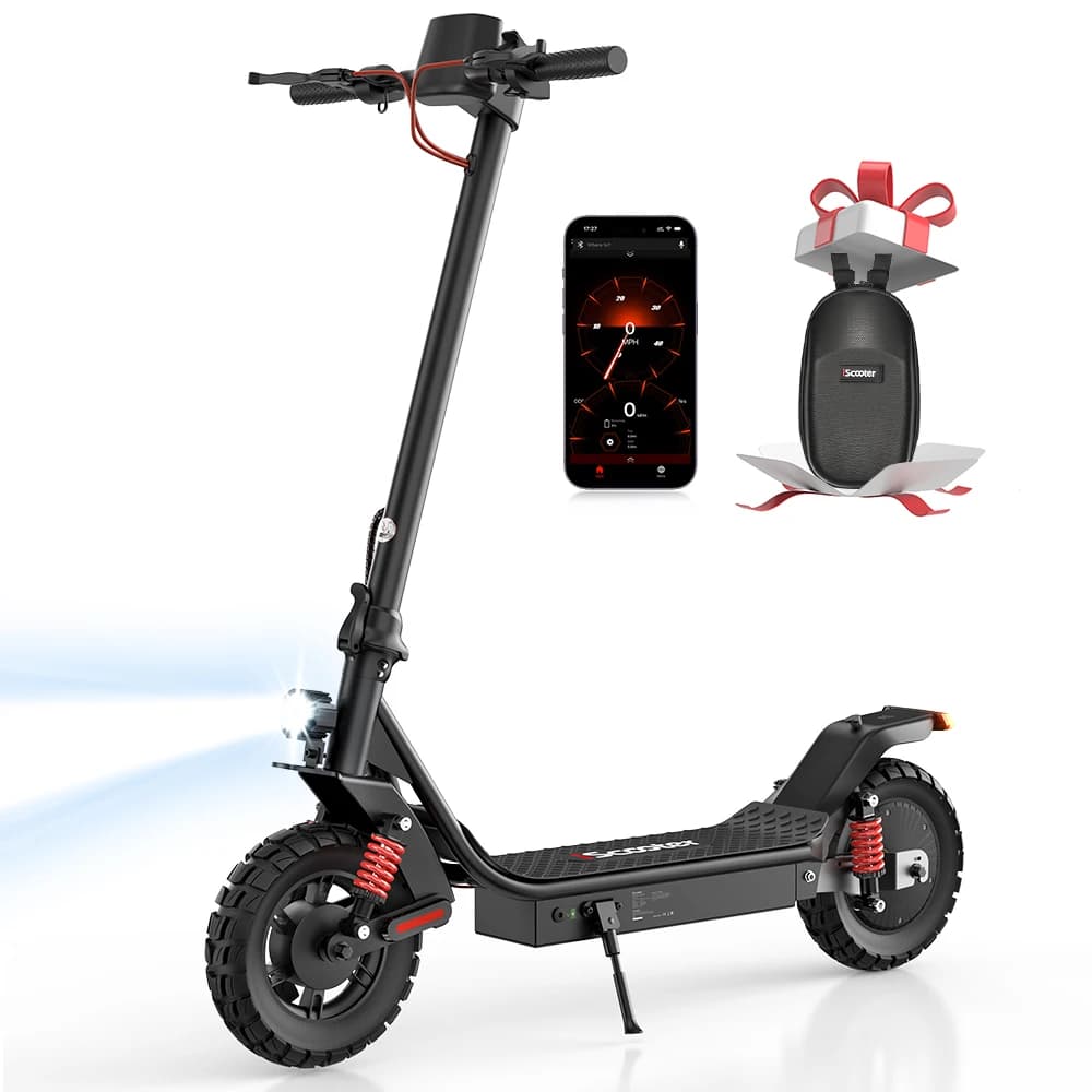 iscooter i10pro Electric Scooter 10 Inch Tire 48V 15Ah Foldable eScooter 60KM Long Range Kick Scooter With App