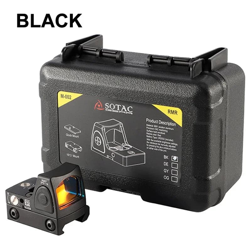 Mini MR Red Dot Sight Collimator Reflex Sight Scope fit 20mm Rail For Hunting Sight