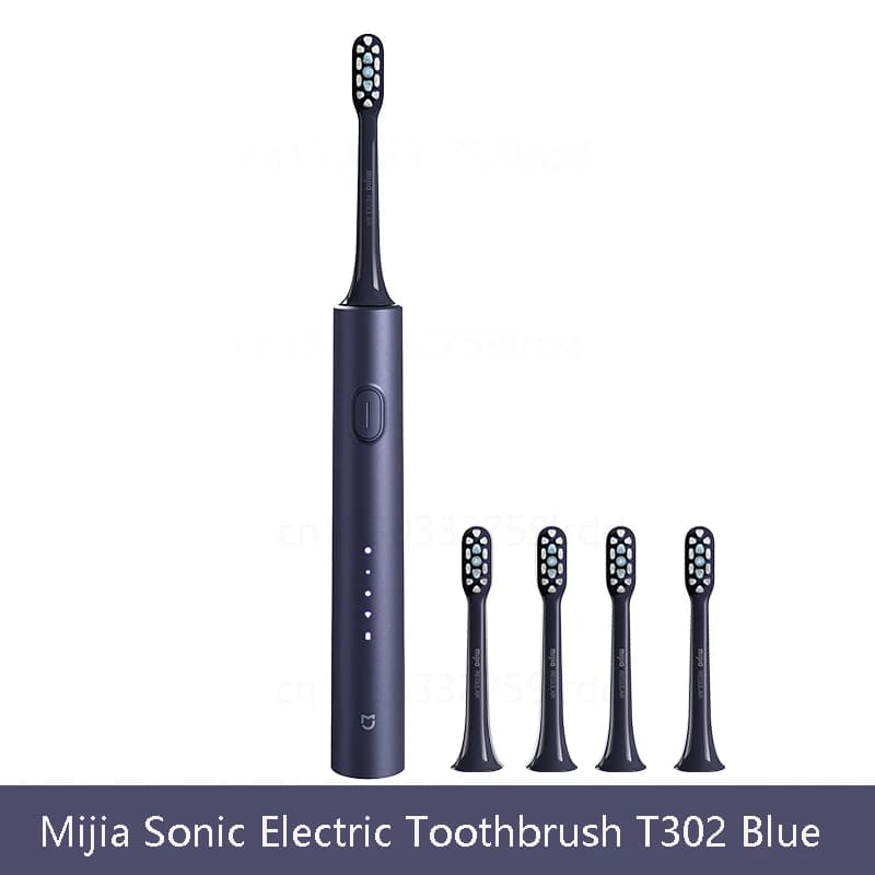 MIJIA Sonic Electric Toothbrush T302, USB Rechargeable, IPX8 Waterproof, Battery Life 150 Day, 4 Modes, Toothbrushes Whitening