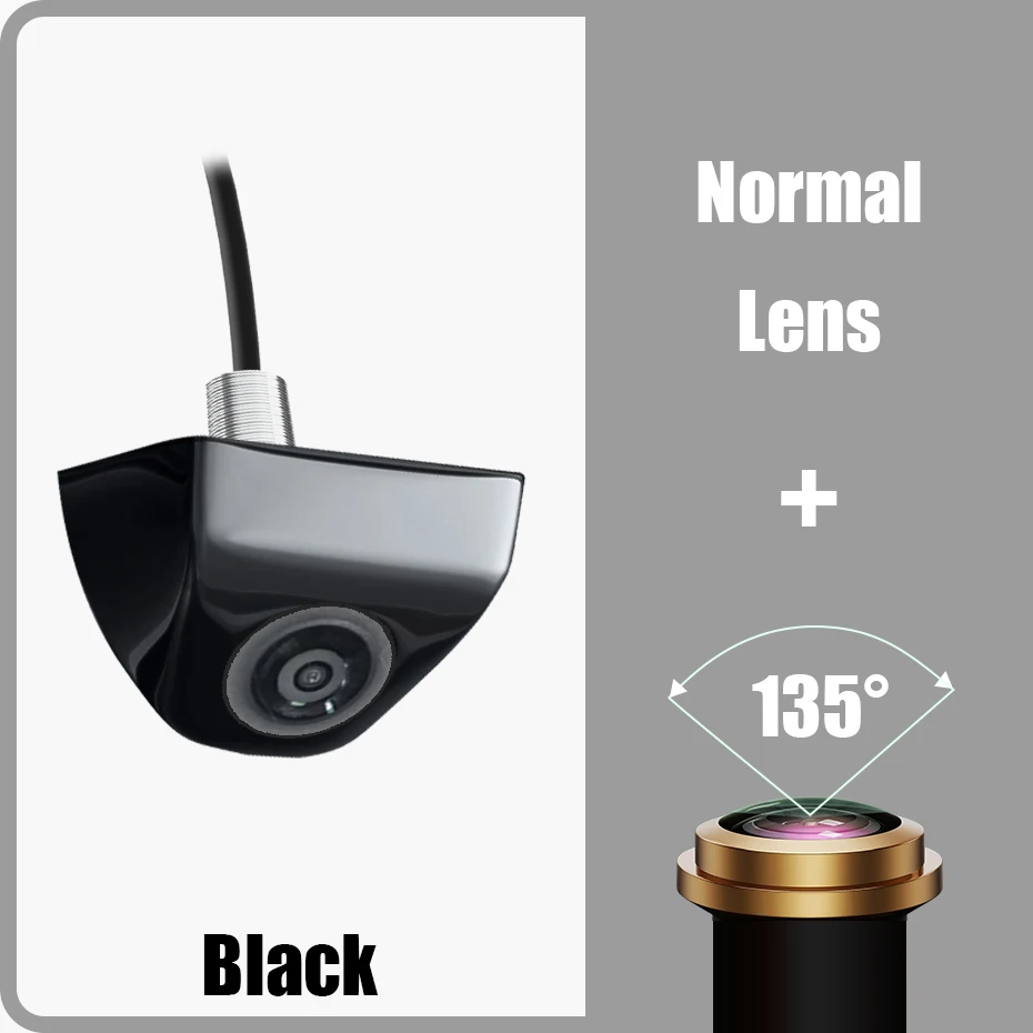 Universal 180 degree 1080P HD AHD Car Rear view camera Night vision Reversing 4 pin Waterproof Dynamic Blackup Vehicle camera