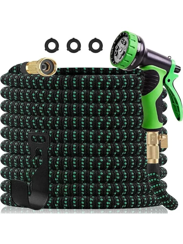 Household garden car wash watering magic automatic retractable hose set garden hose