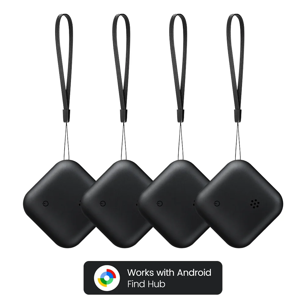 4pcs Xiaomi Tag Smart Tracker Anti Lost Device Bluetooth 5.4 Compatible with Apple Find My or Google Android Find Hub