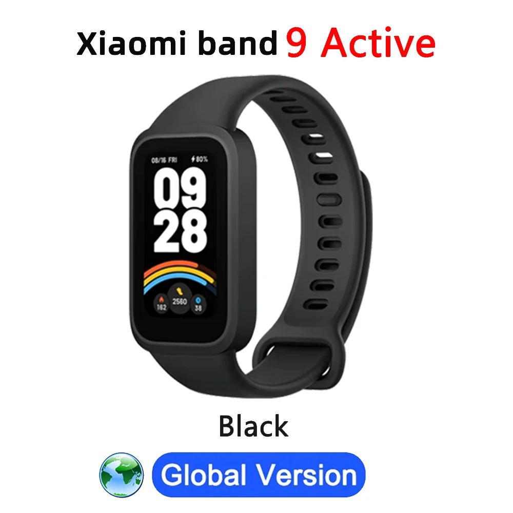 Global Version Xiaomi Smart Band 11 Active Up to 21-day battery life 5ATM Water Resistance Stylish Merallic Finish 