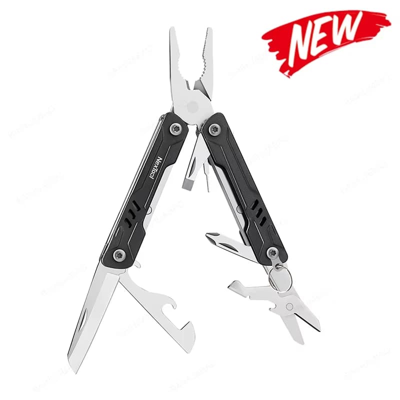 Nextool S11 Mini Sailor Plier 11-in-1 Multi-Function Tools Wire Cutters Retrieve Card Pin Screwdriver Bottle Opener Knifes Tools