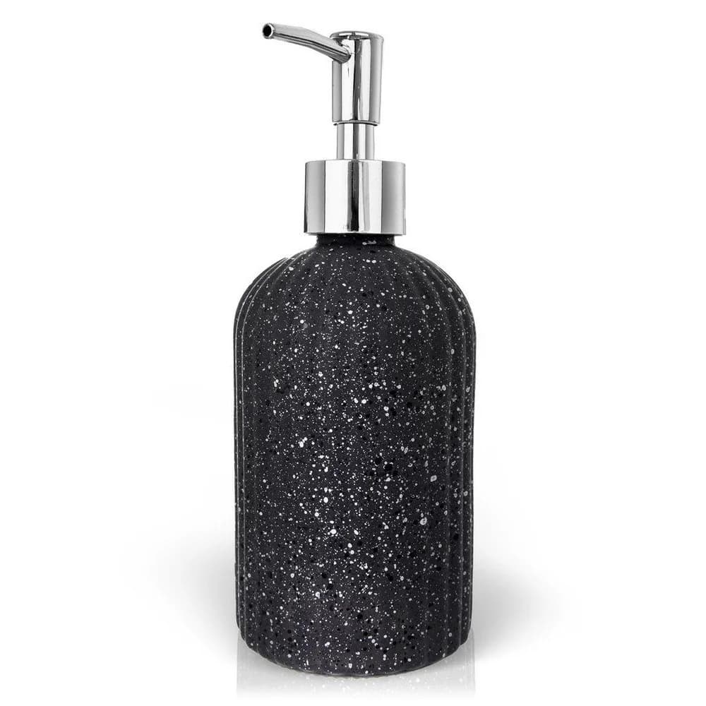 Glass soap dispenser gray 450 ml
