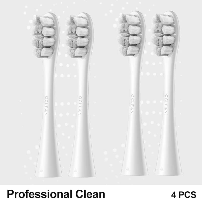 4/6 Pcs Original Replacement Brush Heads for Oclean Flow/X PRO Elite/X Pro/F1/Z1/One/Air2 Sonic Electric Toothbrush Nozzles