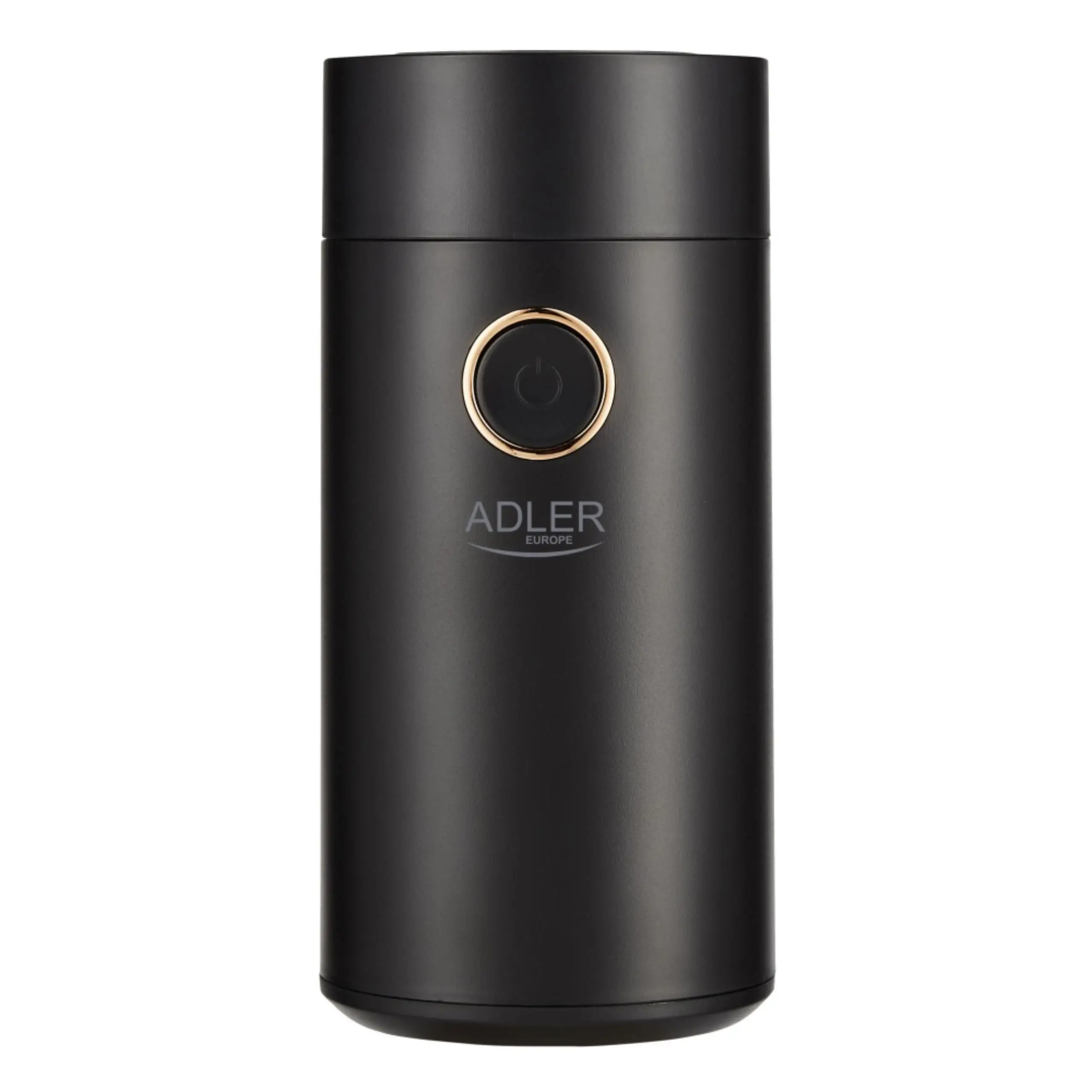 Electric Coffee Grinder 150W, Black/Gold-Safe Coffee Mincing, Spices and Nuts, Capacity 75g