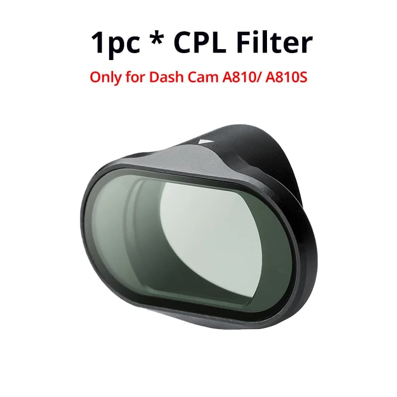 Original 70mai CPL Filter for 70mai A900/ T800/ X800/ A810 Lite/ A810S/ A810 Circular Polarizing Lens Filters Lens Cap