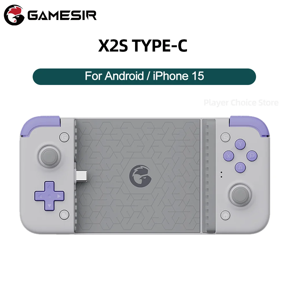 GameSir X2s Mobile Gamepad Android Phone Game Controller for Cloud Gaming Xbox Game Pass STADIA xCloud Hall Effect Joystick