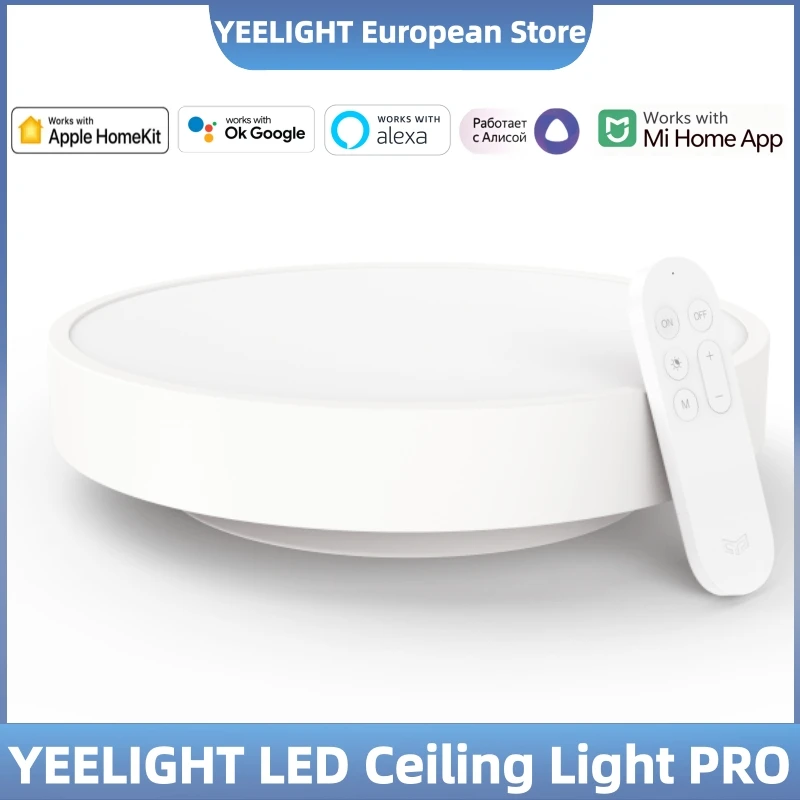 Yeelight Smart LED Ceiling Light PRO WiFi Connection 23W Dimmable 2700-6500K Moonlight Mode Voice Control For Homekit Mi home