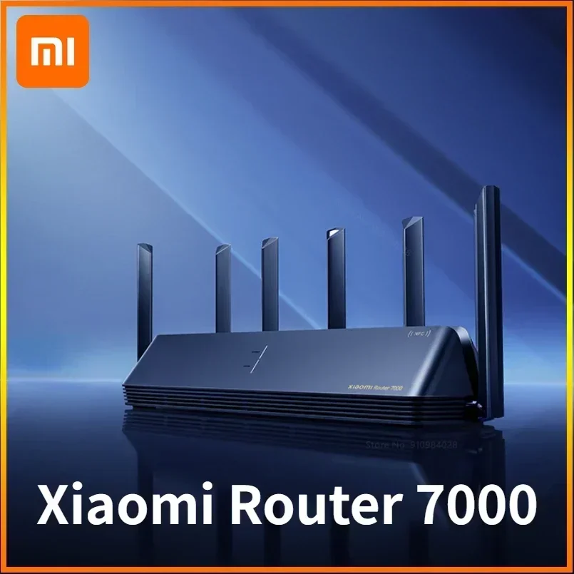 Xiaomi Mi Router BE7000 Tri-Band WiFi Repeater VPN 1GB Mesh USB 3.0 IPTV 4 X 2.5G Ethernet Ports Modem Signal Amplifier Wifi 7