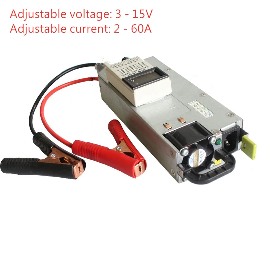 3-15V/30V 3-100A Voltage Current Adjustable 4S 8S Lifepo4 Li-ion Lithium Battery Charger 12V 14.6V 29.2V Lead Acid Battery Parts