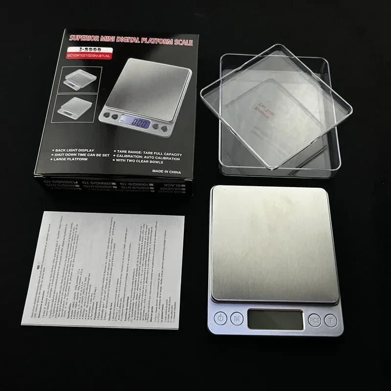 0.01g Digital Kitchen Scale Jewelry Smart Precision LCD Electronic Pocket Portable Food Scales Gram Weight Balance