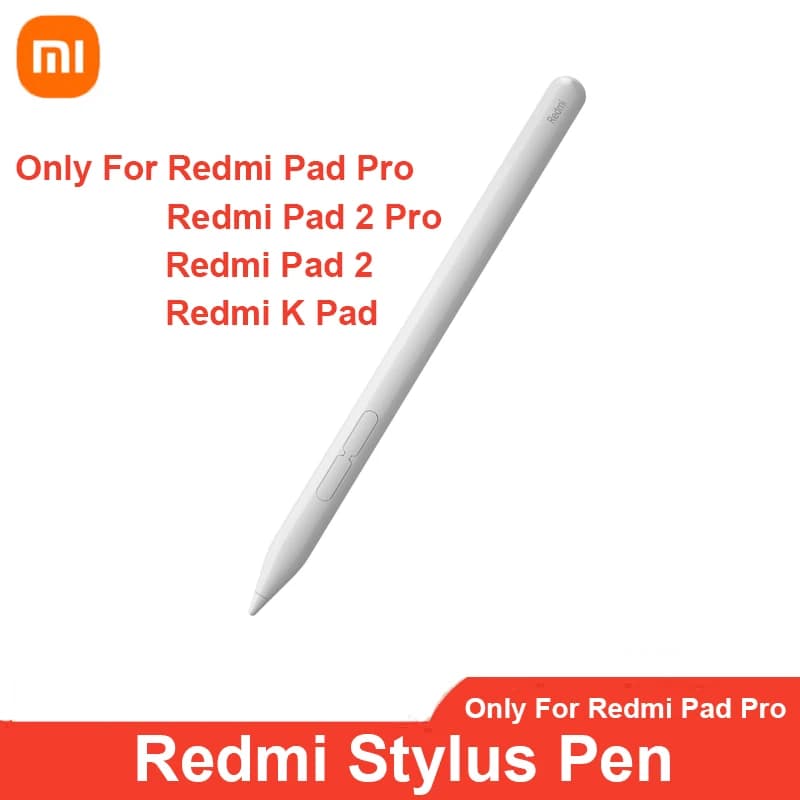 Original Redmi Stylus Pen 240Hz Draw Writing Screenshot Tablet 4096 Level Type-C Charging Only For Redmi Pad Pro / Redmi Pad 2