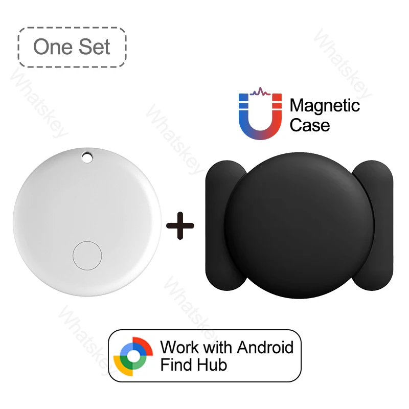 4PCS GPS Tracker for Car Anti-loss Locator Android Tag Work with Google Find App for Samsung OPPO Huawei Xiaomi Cars Smart Tag