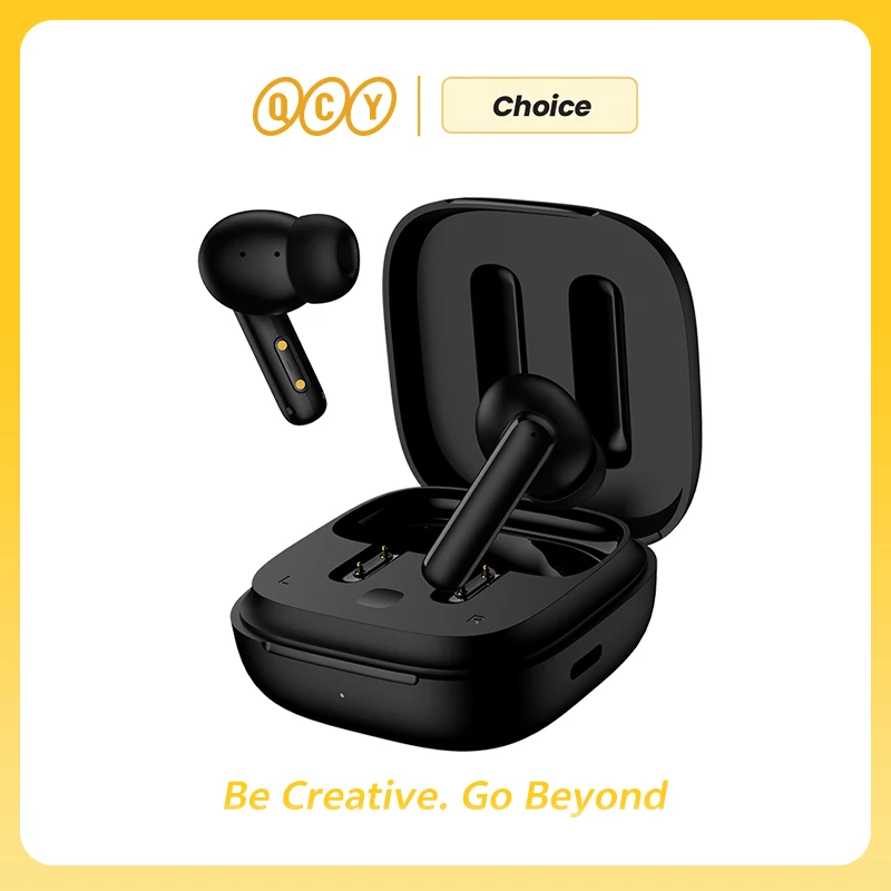 QCY T13 Wireless Smart Headphone BT5.1 TWS Earphone 4 Mic ENC HD Call Headset Touch Control Earbuds Long Standby 40H