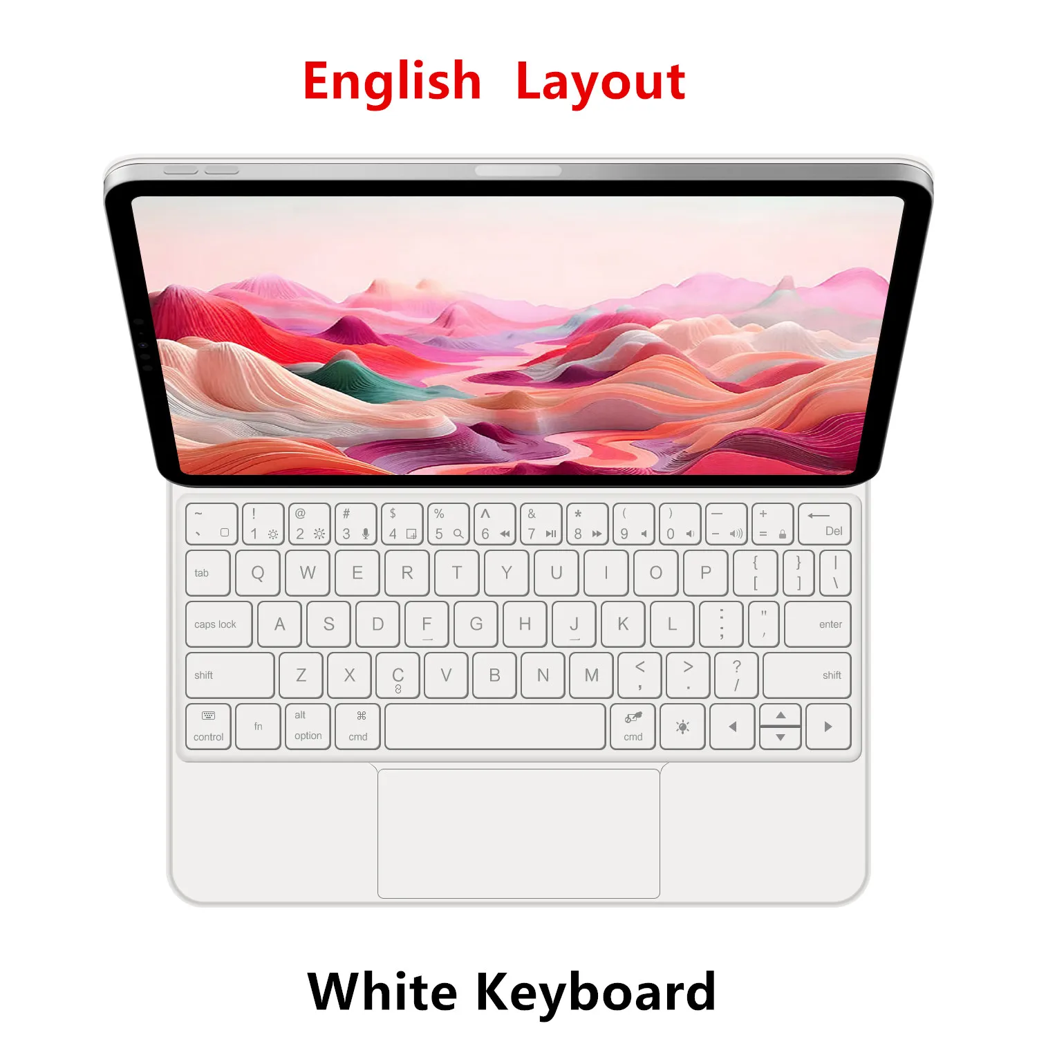 Magic Keyboard Folio For Xiaomi Pad 7 2024 Mi Pad 7 8 Pro 11.2' Tablet Smart Case For Xiaomi Pad 8 Spanish German Keyboard Cover