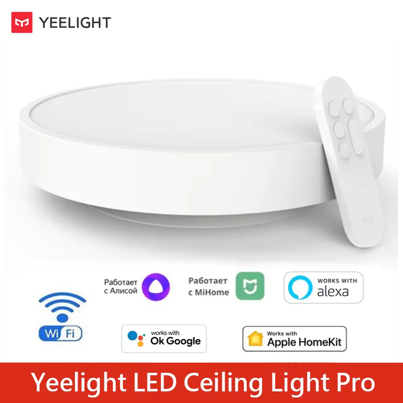 Global Version Yeelight Smart LED Ceiling Light PRO Wifi Connection 2700-6500K Dimmable Smart Voice Control For Apple Homekit