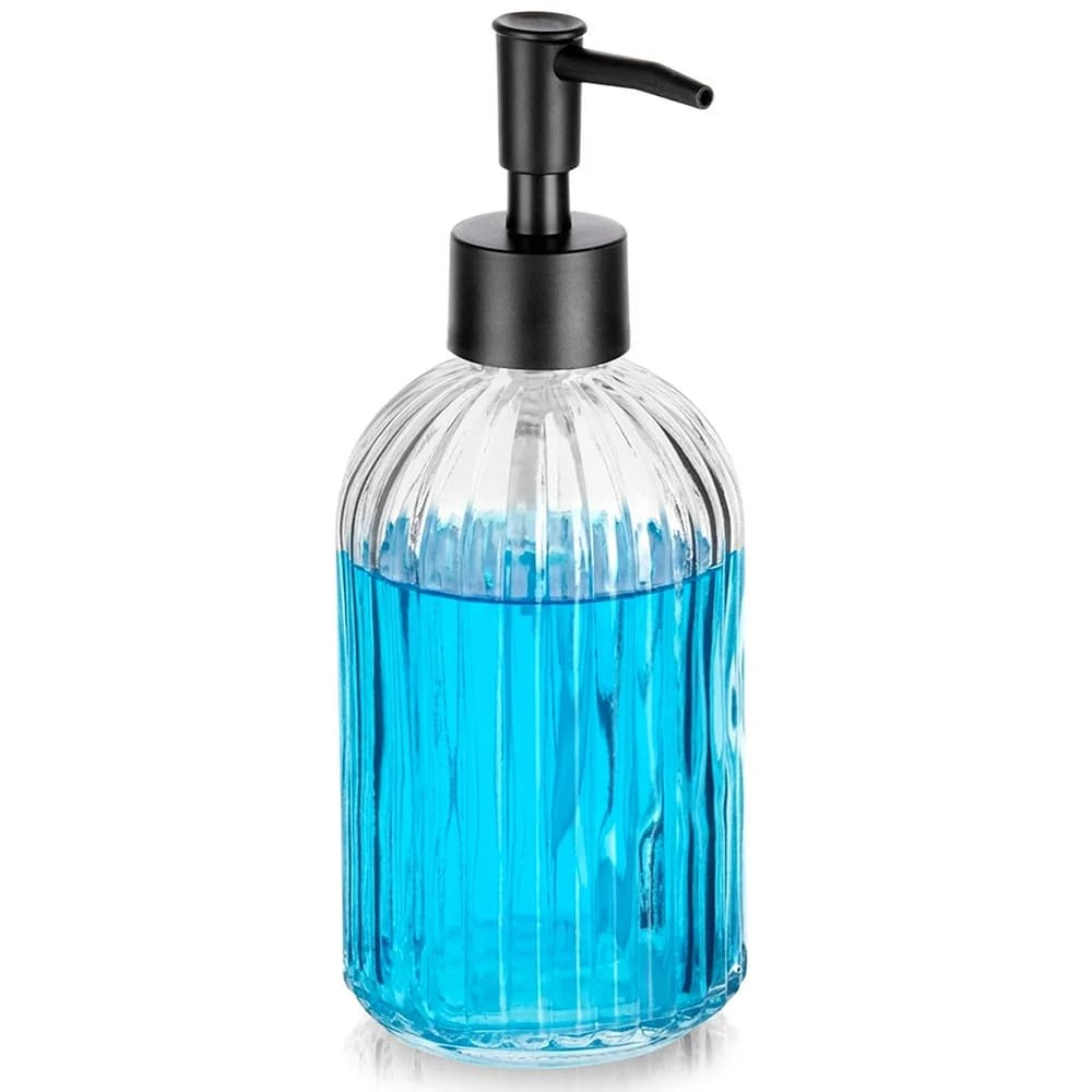 400 ml glass soap dispenser