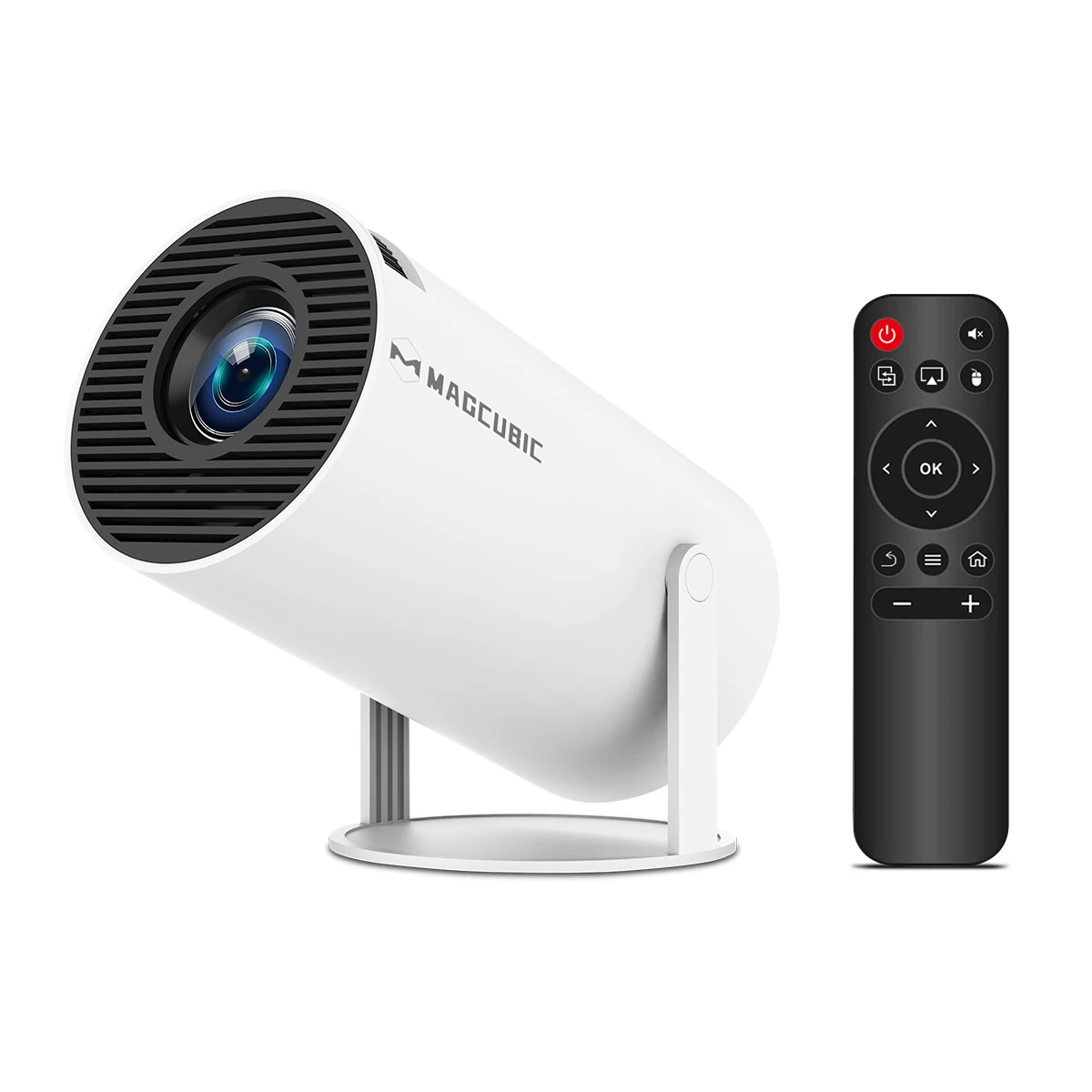 Magcubic HY300 Pro+ 8K Outdoor Projector 8000 Lumens Android 14 WiFi 6 BT5.4 Portable 5W HiFi Speaker 720P HD