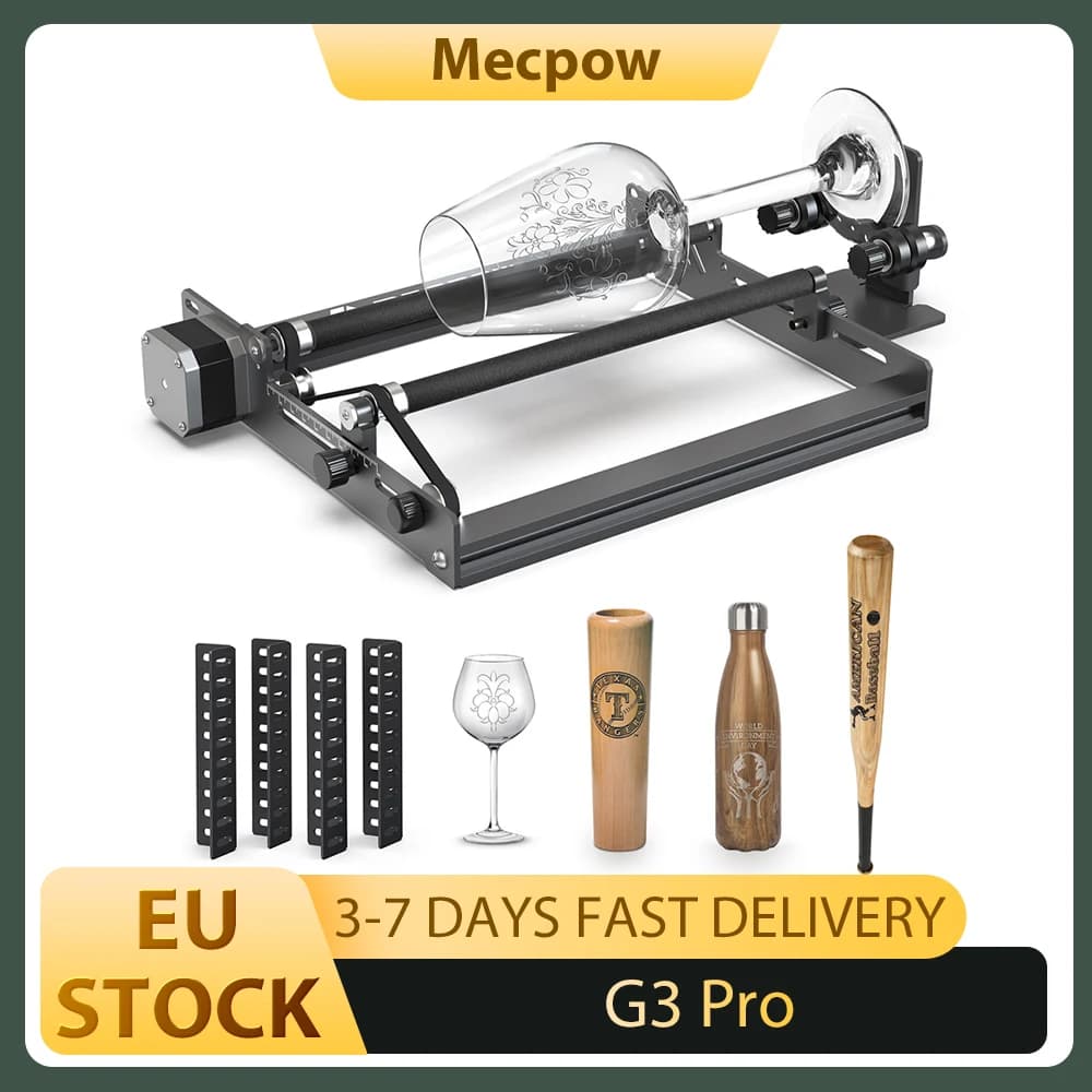 Mecpow G3 Pro: Rotary Roller with Risers