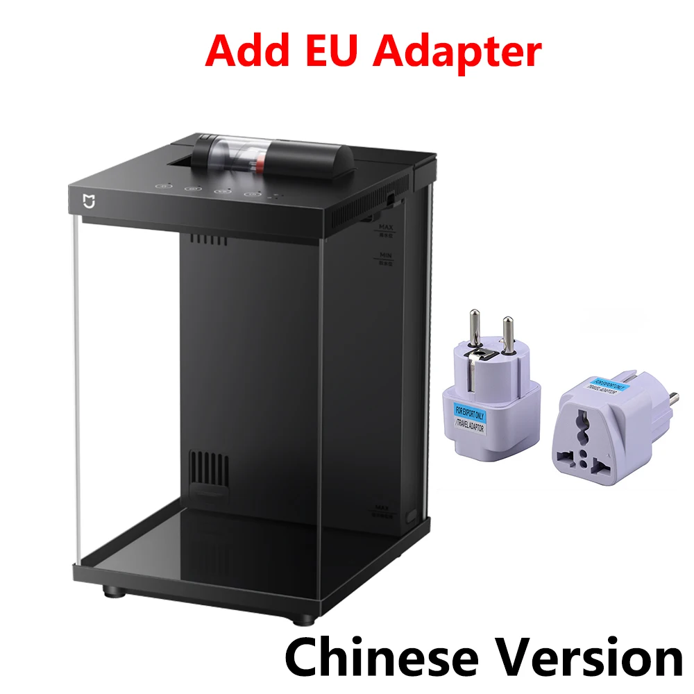 New Original Mijia Smart Desktop Fish Tank 10L Remote Feeding Via APP Professional Filtration System Work With Mi Home CN