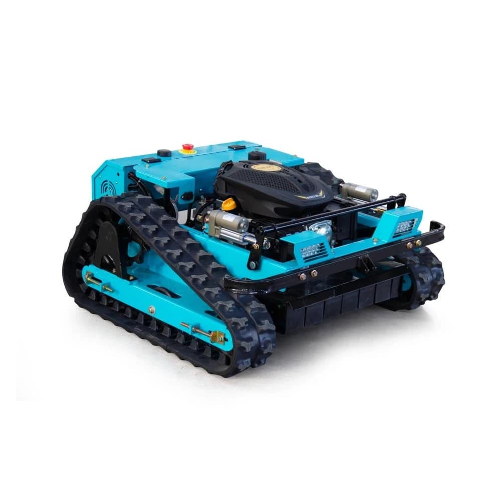 Remote-Controlled Crawler Track Lawn Mower, High-Quality Smart Lawn Mower Robot, Farm Garden Lawn Trimmer