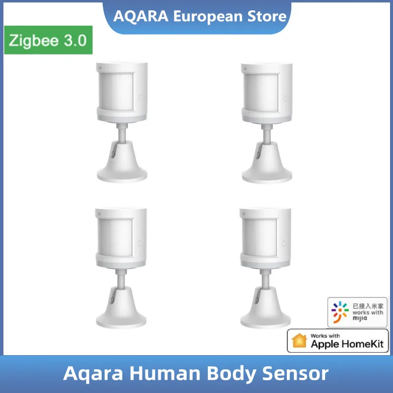 New Aqara Motion Sensor Smart Human Body Sensor Body Movement Wireless ZigBee Gateway Smart Home for Alexa Mijia Apple Homekit