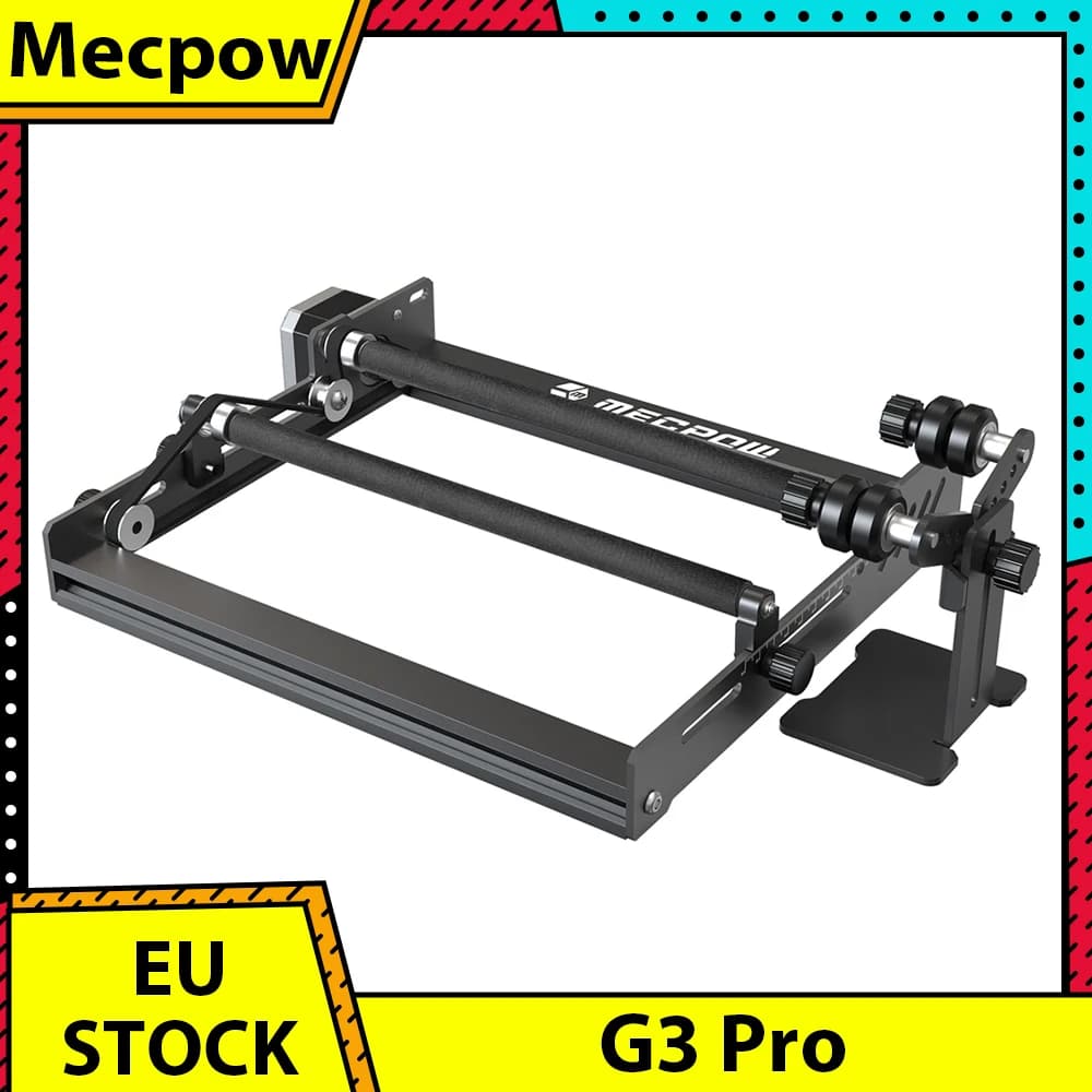 Mecpow G3 Pro: Rotary Roller with Risers