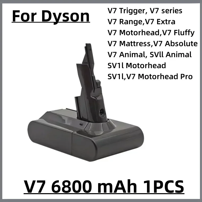 100%New Compatible with Dyson V10 V8  V11 V15 V7 V6 Series SV07 SV09 SV10 DC62 Vacuum Cleaner rechargeable battery